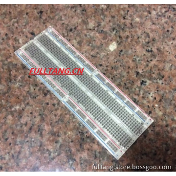 Transparent Solderless Breadboard 830 Contacts